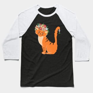 Mexican cat Baseball T-Shirt